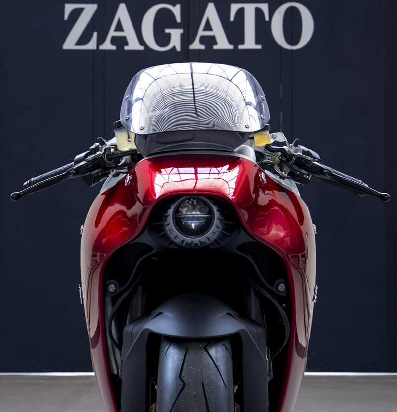 Illustration for article titled Zagato's First Motorcycle Looks Like A Sexy Cephalopod